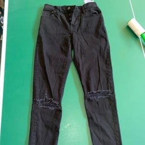Levi’s black wedgie skinny jeans